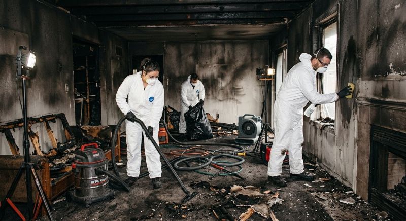 Fire Damage Cleanup in Chandler, AZ