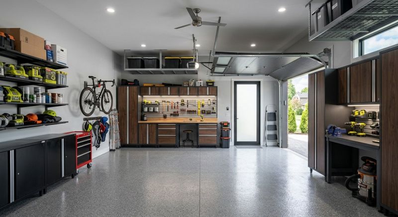 Attached Garage Renovation in Alpharetta, GA