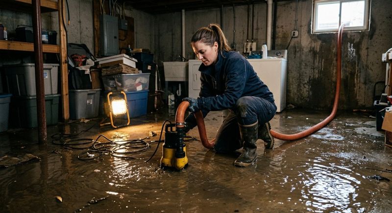 Basement Water Removal in Chandler, AZ