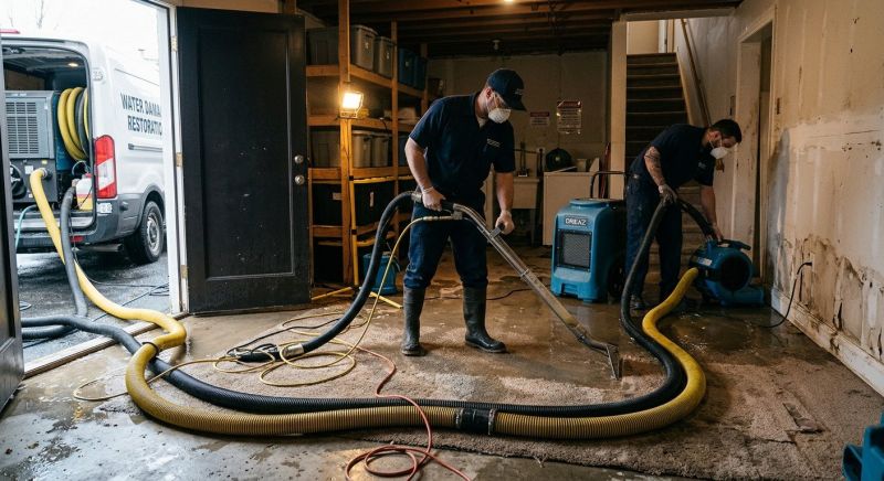 Burst Pipe Cleanup in Mesa, AZ