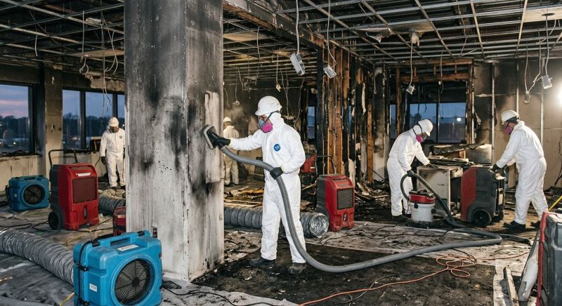 Commercial Fire Mitigation in Chandler, AZ
