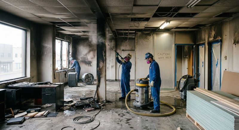 Commercial Fire Mitigation in Chandler, AZ