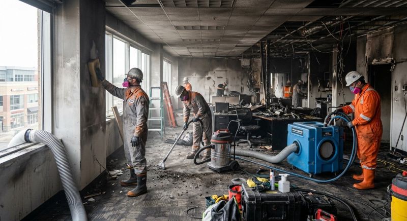 Commercial Fire Mitigation in Gilbert, AZ