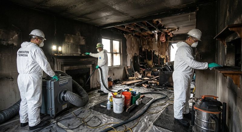 Commercial Fire Mitigation in Mesa, AZ
