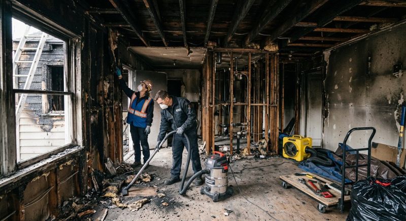 Commercial Fire Restoration in Chandler, AZ