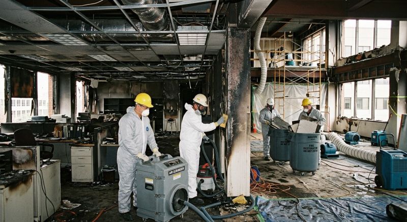 Commercial Fire Restoration in Scottsdale, AZ