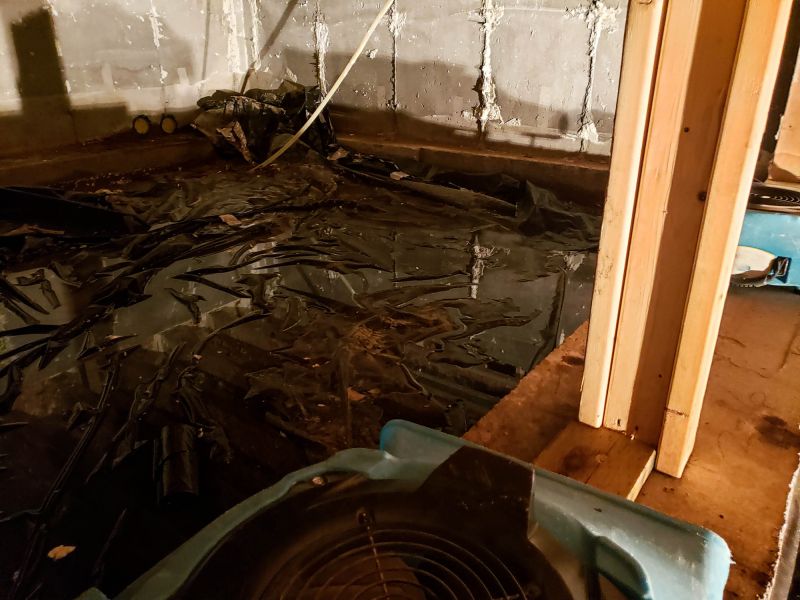 Crawlspace Water Restoration in Napa, CA