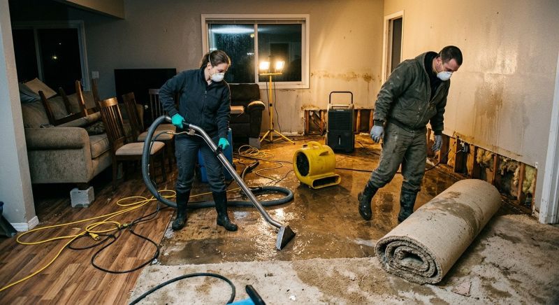 Emergency Water Damage Cleanup in Wilmington, NC