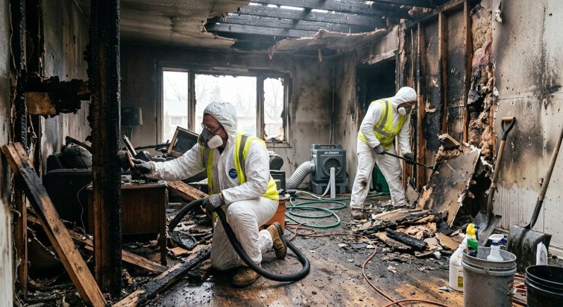 Fire Damage Cleaning in Gilbert, AZ