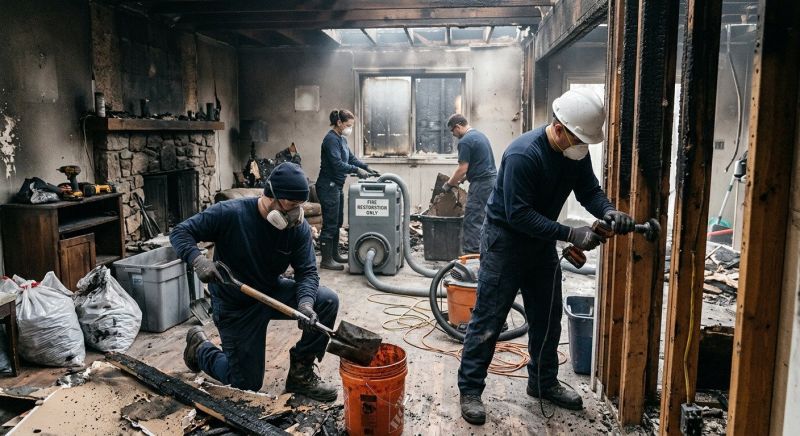 Fire Damage Cleaning in Mesa, AZ