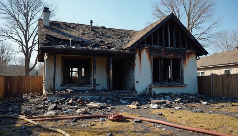 Fire Damage Cleanup in Gilbert, AZ