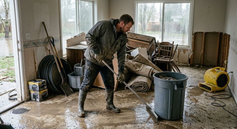 Flood Damage Cleanup in Napa, CA