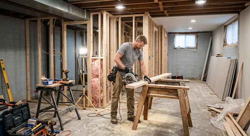 Man Cave Construction in Alpharetta, GA
