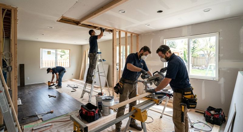 Rec Room Renovation in Alpharetta, GA