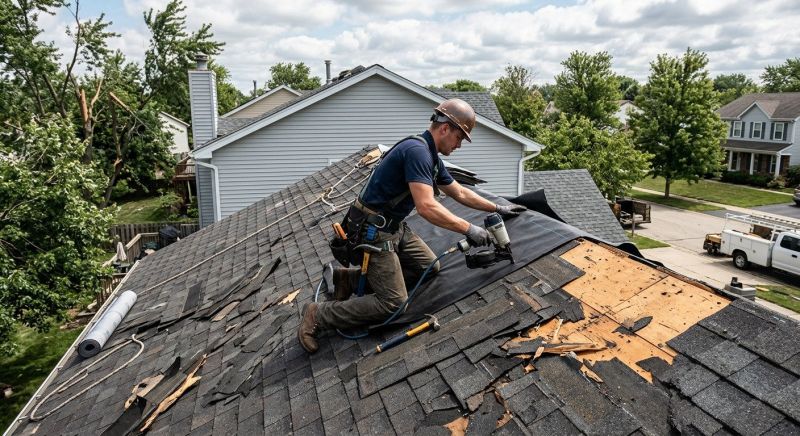 Roof Storm Damage Remediation in Olathe, KS