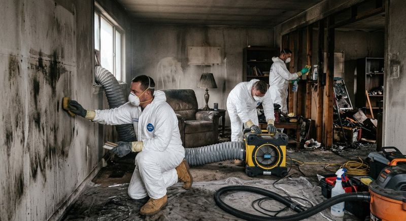Smoke Damage Removal in Mesa, AZ