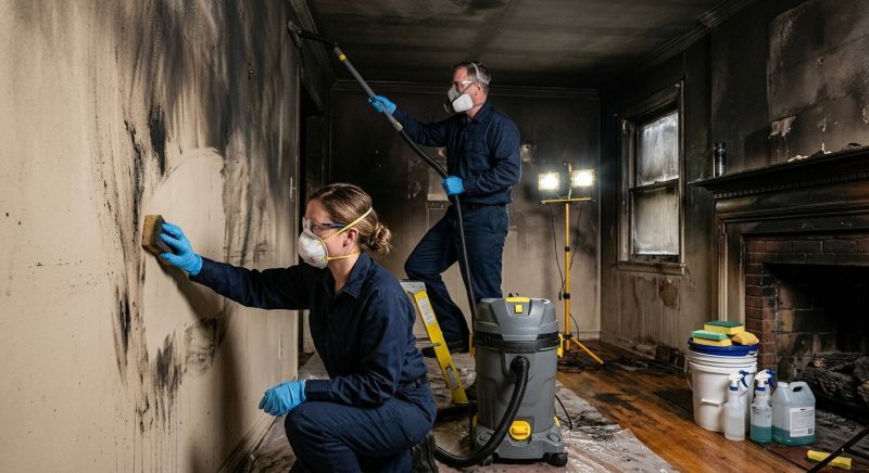 Soot Damage Cleanup in Gilbert, AZ