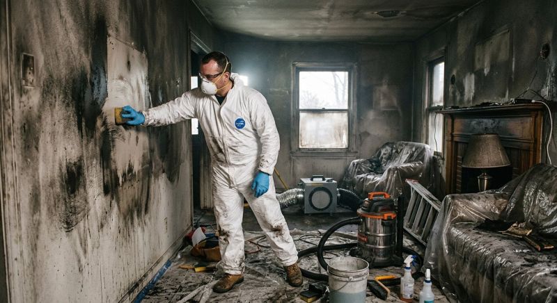 Soot Damage Cleanup in Gilbert, AZ