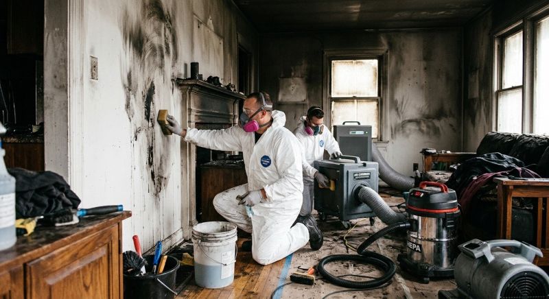 Soot Damage Cleanup in Gilbert, AZ