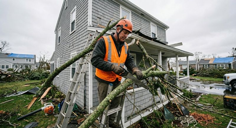 Storm Damage Restoration in Overland Park, KS