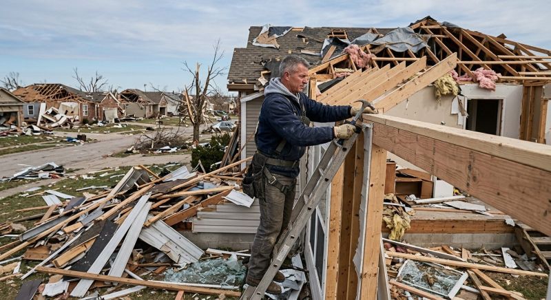 Tornado Damage Repair in Kansas City, KS