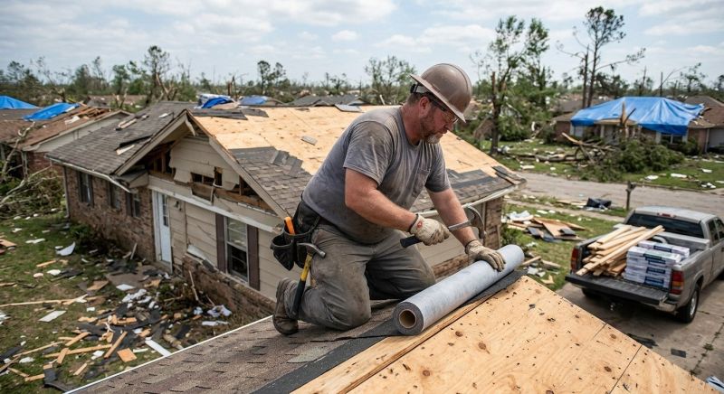 Tornado Damage Restoration in Kansas City, KS