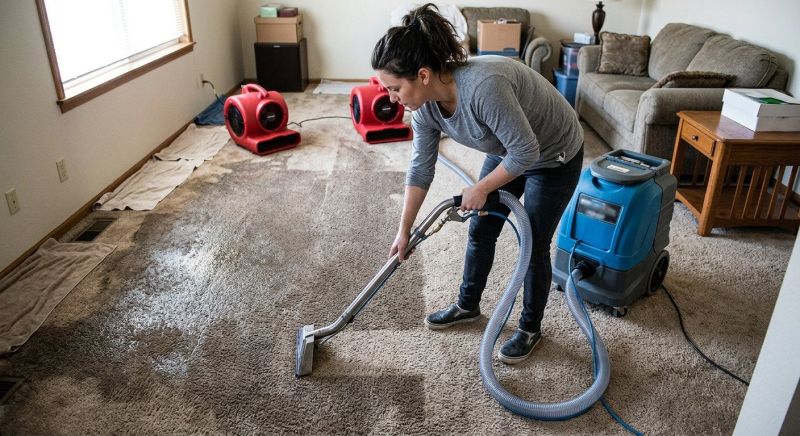 Wet Carpet Restoration in Scottsdale, AZ